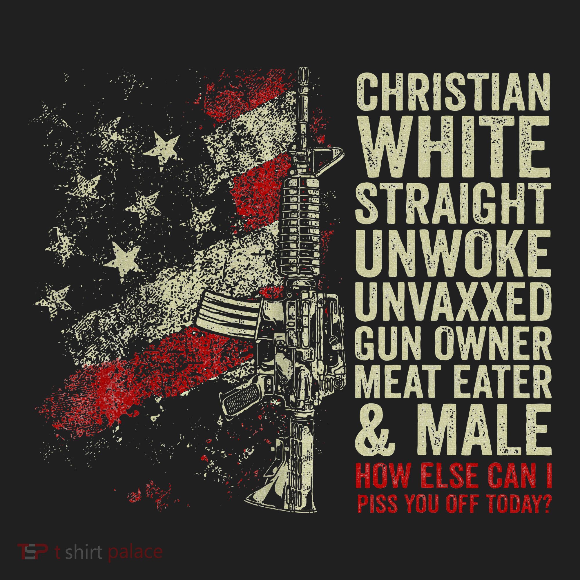 Christian White Straight Unwoke Unvaxxed Gun Owner Beanie