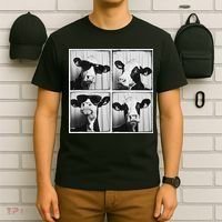 Cow Wearing Sunglasses Photo Farmyard Funny Farm Animal T-Shirt thumb 6