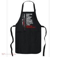 Christian White Straight Unwoke Unvaxxed Gun Owner Apron thumb 0
