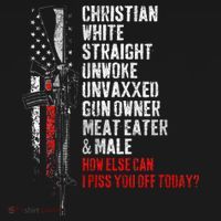 Christian White Straight Unwoke Unvaxxed Gun Owner Women's Hoodie thumb 2