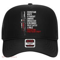 Christian White Straight Unwoke Unvaxxed Gun Owner Hat thumb 0