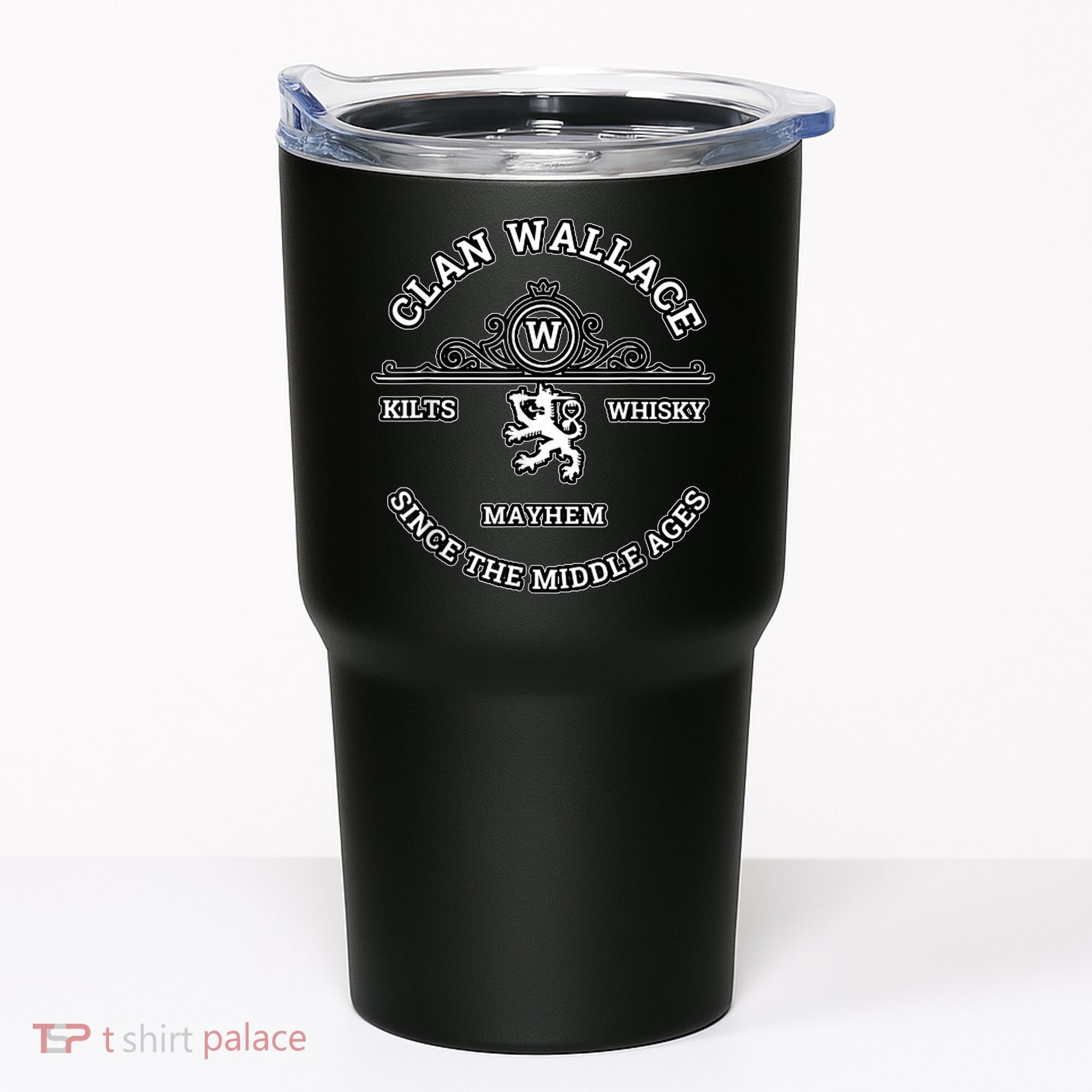Clan Wallace Scottish Kilt Highland Games Tumbler