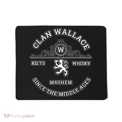 Clan Wallace Scottish Kilt Highland Games Mousepad