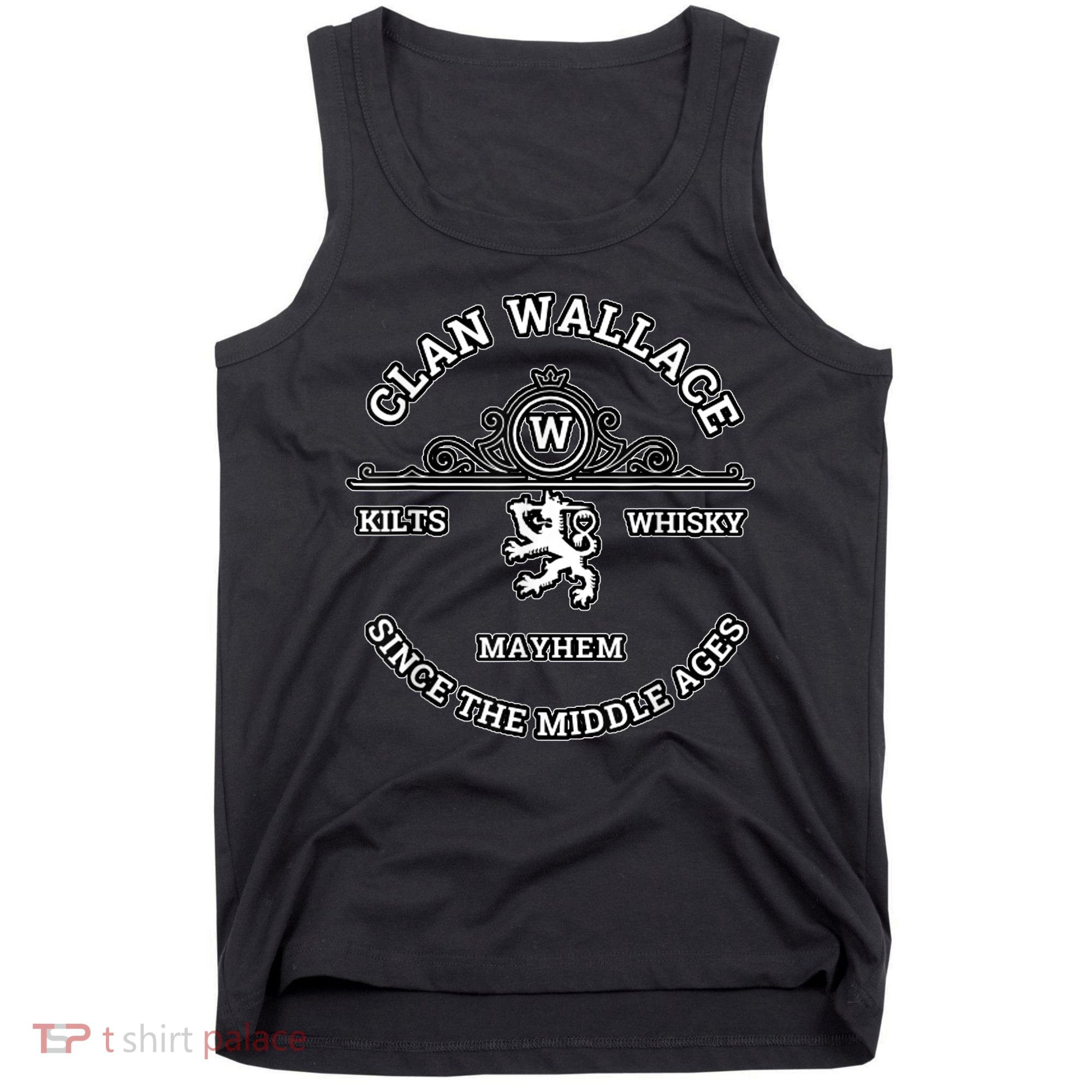 Clan Wallace Scottish Kilt Highland Games Tank Top