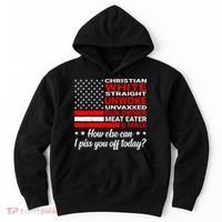 Christian White Straight Unwoke Unvaxxed Gun Owner Hoodie thumb 0