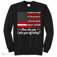 Christian White Straight Unwoke Unvaxxed Gun Owner Sweatshirt thumb 0