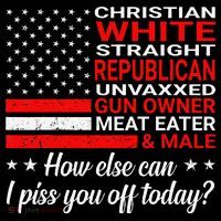 Christian White Straight Republican Unvaxxed Gun Owner Coffee Mug thumb 5