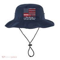 Christian White Straight Republican Unvaxxed Gun Owner Bucket Hat thumb 0