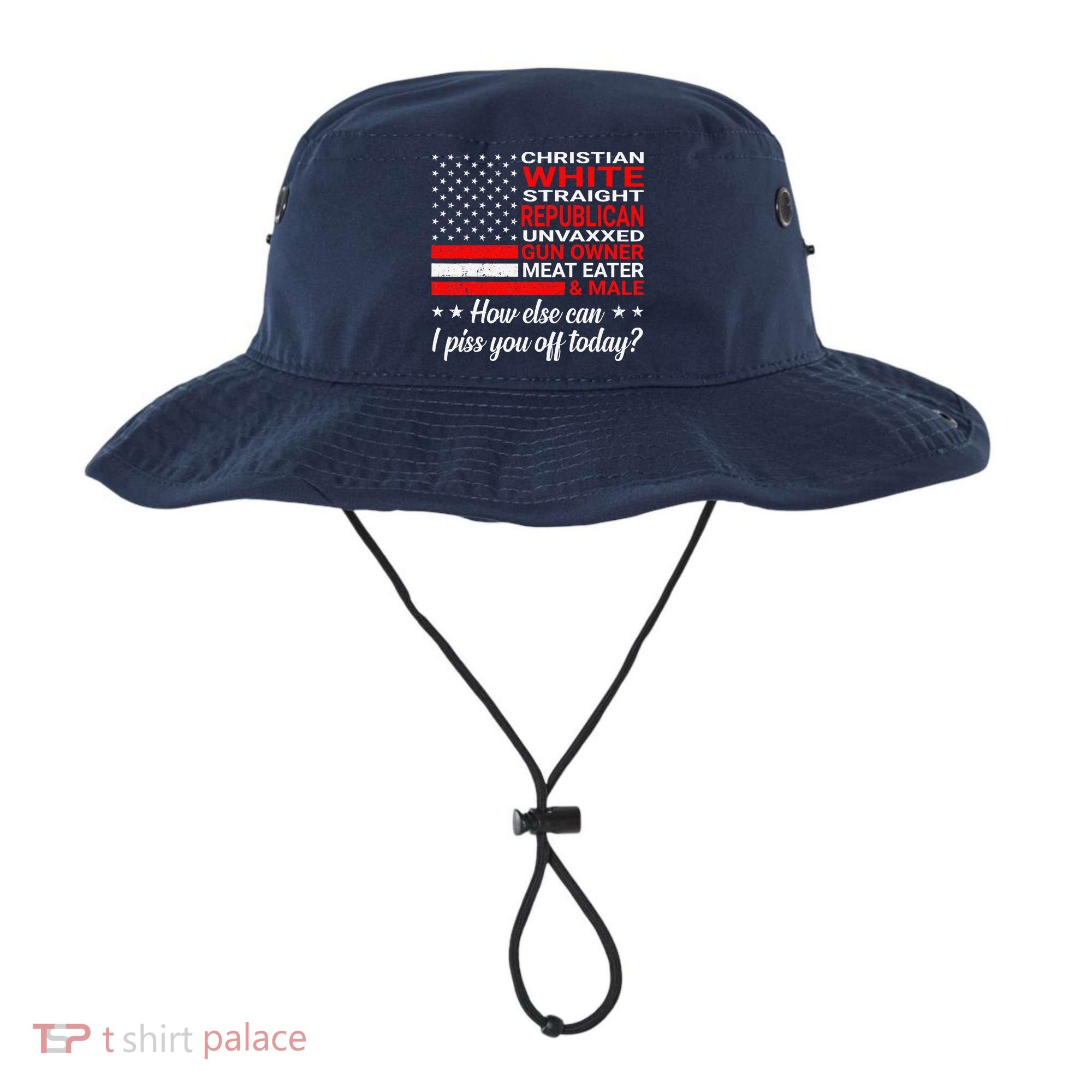 Christian White Straight Republican Unvaxxed Gun Owner Bucket Hat