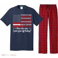 Christian White Straight Republican Unvaxxed Gun Owner Pajama Set thumb 0