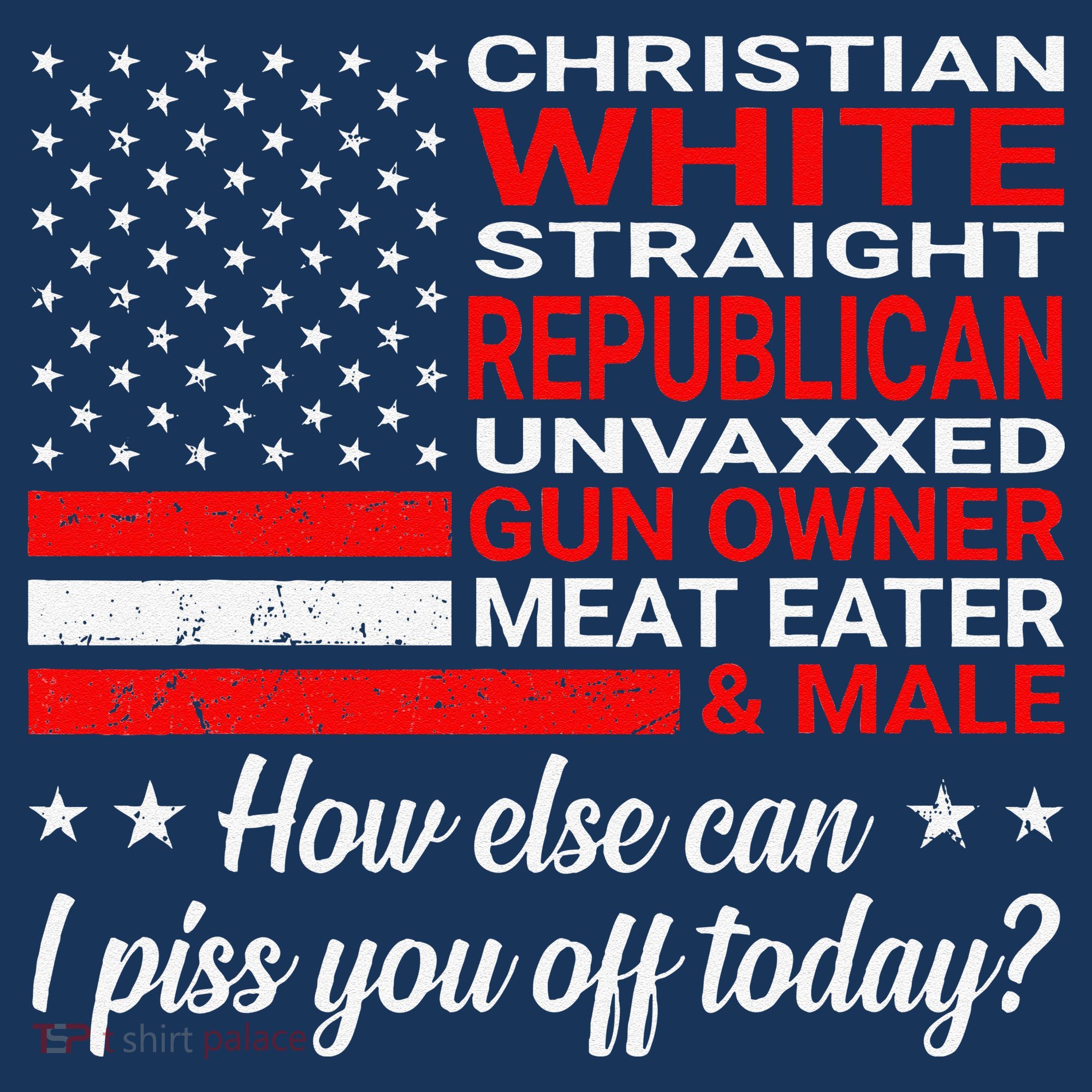 Christian White Straight Republican Unvaxxed Gun Owner Women's Tank Top
