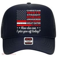 Christian White Straight Republican Unvaxxed Gun Owner Hat thumb 0