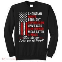 Christian White Straight Republican Unvaxxed Gun Owner Meat Sweatshirt thumb 0