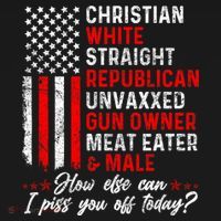 Christian White Straight Republican Unvaxxed Gun Owner Meat Women's Tank Top thumb 5