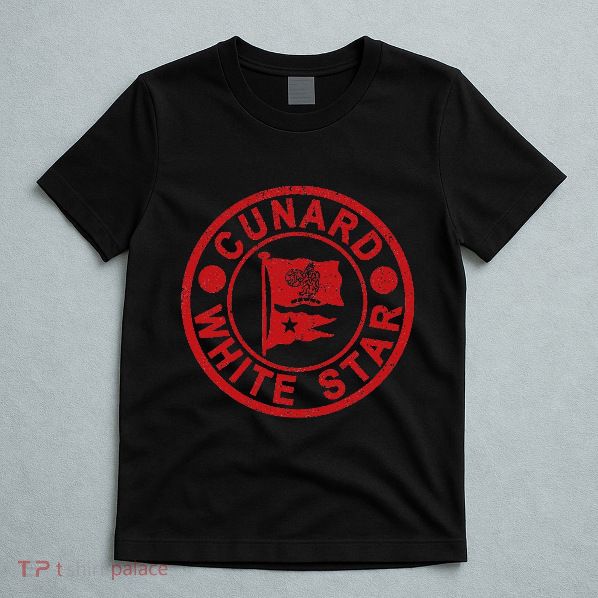 Cunard White Star Line Queen Mary T-Shirt