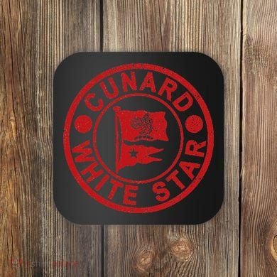 Cunard White Star Line Queen Mary Coaster