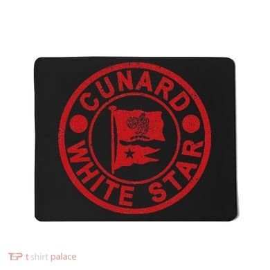 Cunard White Star Line Queen Mary Mousepad