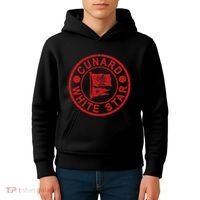 Cunard White Star Line Queen Mary Kids Hoodie thumb 4