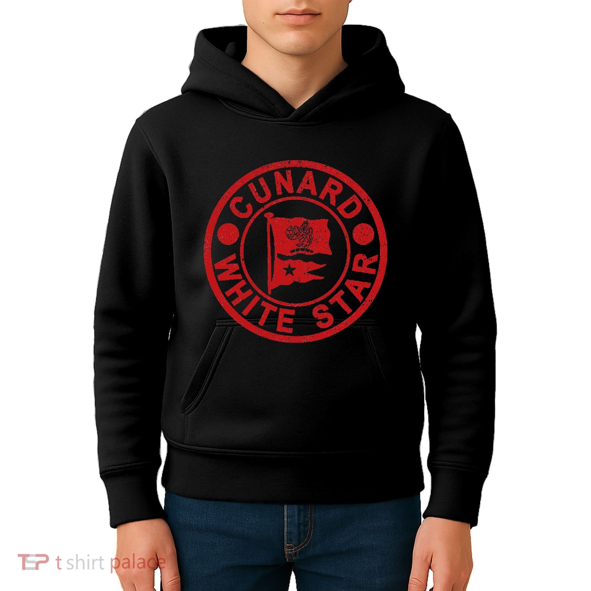 Cunard White Star Line Queen Mary Kids Hoodie