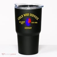 Cold War Service Germany US Army Veteran 1975 To 1981 Tumbler thumb 0