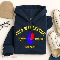 Cold War Service Germany US Army Veteran 1975 To 1981 Hoodie thumb 4
