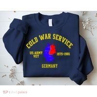 Cold War Service Germany US Army Veteran 1975 To 1981 Sweatshirt thumb 2