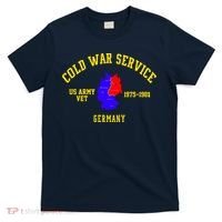 Cold War Service Germany US Army Veteran 1975 To 1981 T-Shirt thumb 0