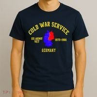 Cold War Service Germany US Army Veteran 1975 To 1981 T-Shirt thumb 3