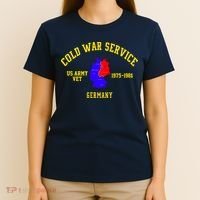 Cold War Service Germany US Army Veteran 1975 To 1981 T-Shirt thumb 4
