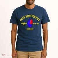 Cold War Service Germany US Army Veteran 1975 To 1981 Tall T-Shirt thumb 2