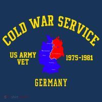 Cold War Service Germany US Army Veteran 1975 To 1981 Mousepad thumb 1