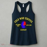 Cold War Service Germany US Army Veteran 1975 To 1981 Women's Tank Top thumb 3