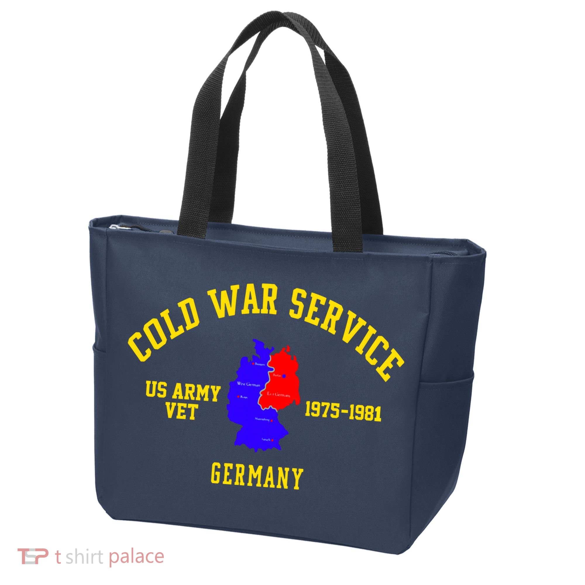 Cold War Service Germany US Army Veteran 1975 To 1981 Tote Bag