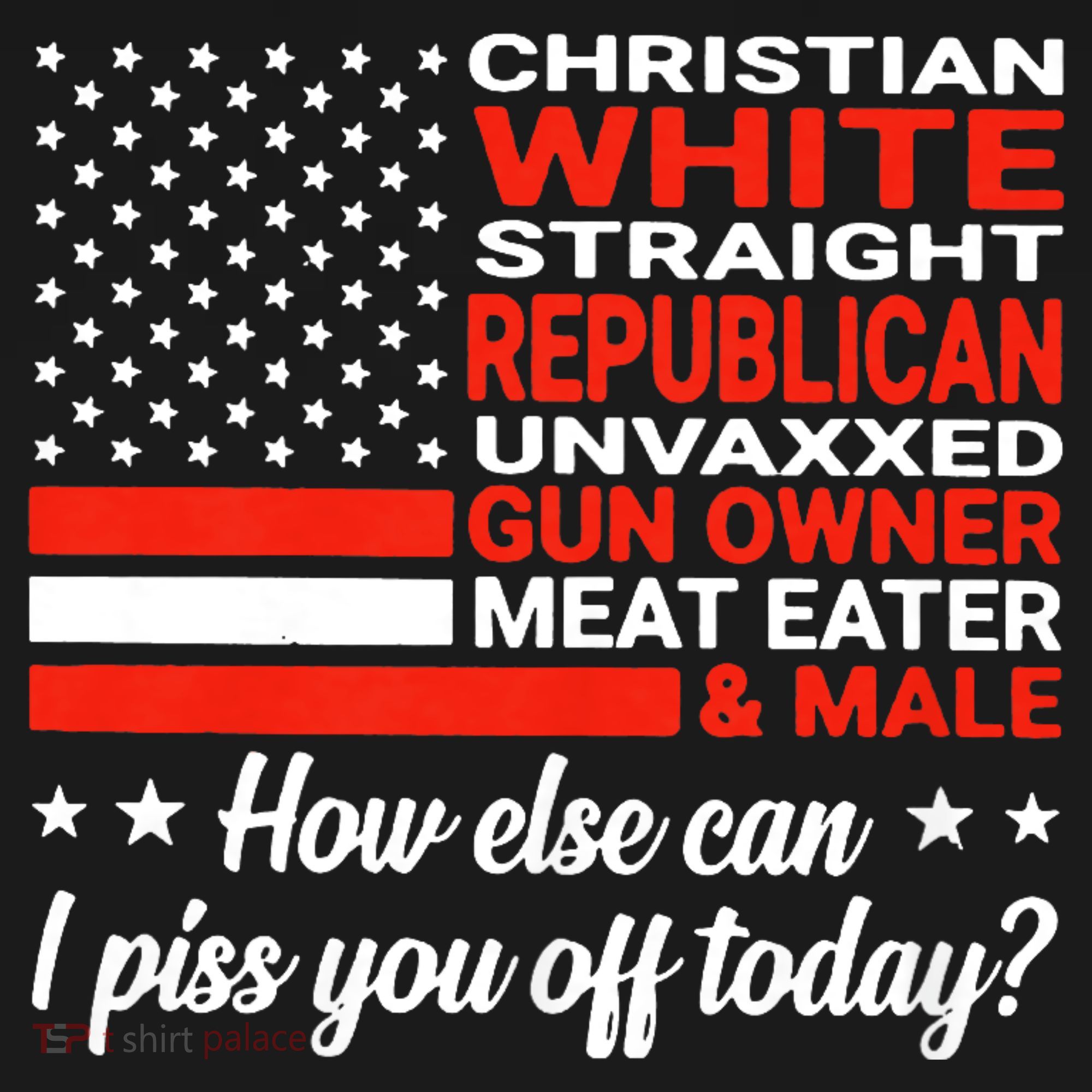 Christian White Straight Republican Unvaxxed Gun Owner Meat Polo