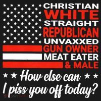 Christian White Straight Republican Unvaxxed Gun Owner Meat Women's Hoodie thumb 2