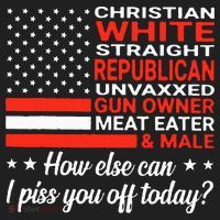 Christian White Straight Republican Unvaxxed Gun Owner Meat Beanie thumb 2