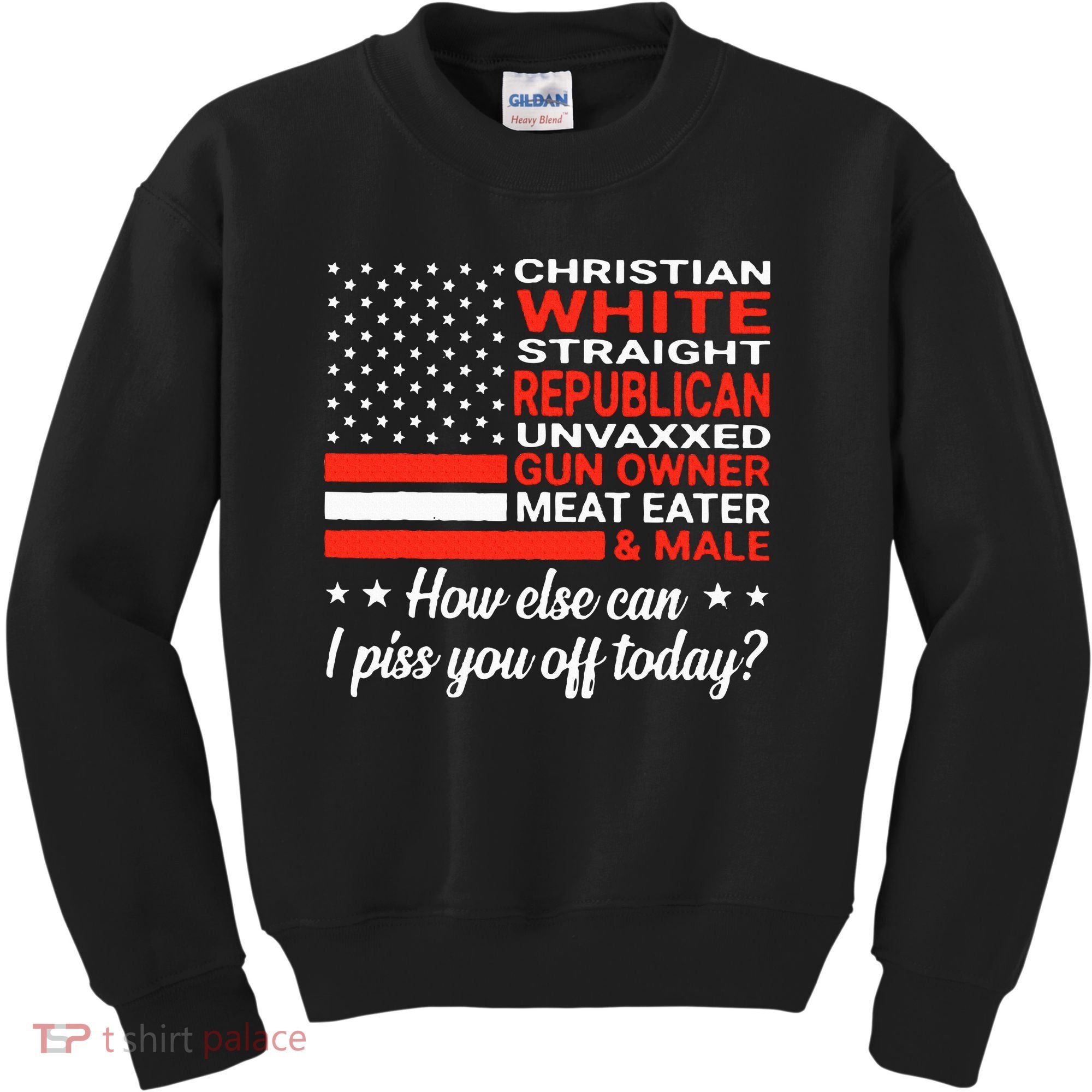 Christian White Straight Republican Unvaxxed Gun Owner Meat Kids Sweatshirt