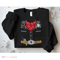 Cute Western Sheriff Costume For Kids Easy Halloween Sweatshirt thumb 2