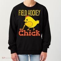 Chicks With Sticks Field Hockey Player Hockey Fan Women's Sweatshirt thumb 0