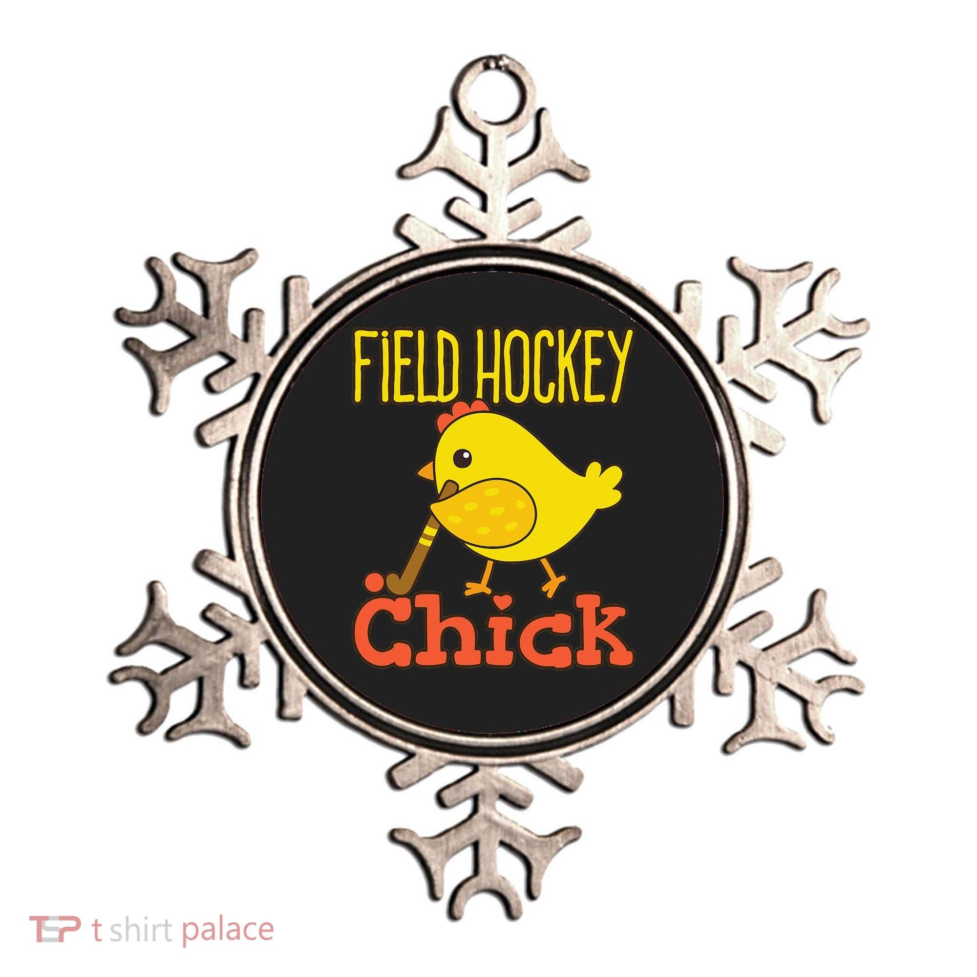 Chicks With Sticks Field Hockey Player Hockey Fan Ornament