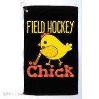 Chicks With Sticks Field Hockey Player Hockey Fan Golf Towel thumb 0