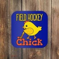 Chicks With Sticks Field Hockey Player Hockey Fan Coaster thumb 0