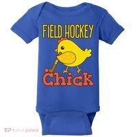 Chicks With Sticks Field Hockey Player Hockey Fan Baby Bodysuit thumb 0
