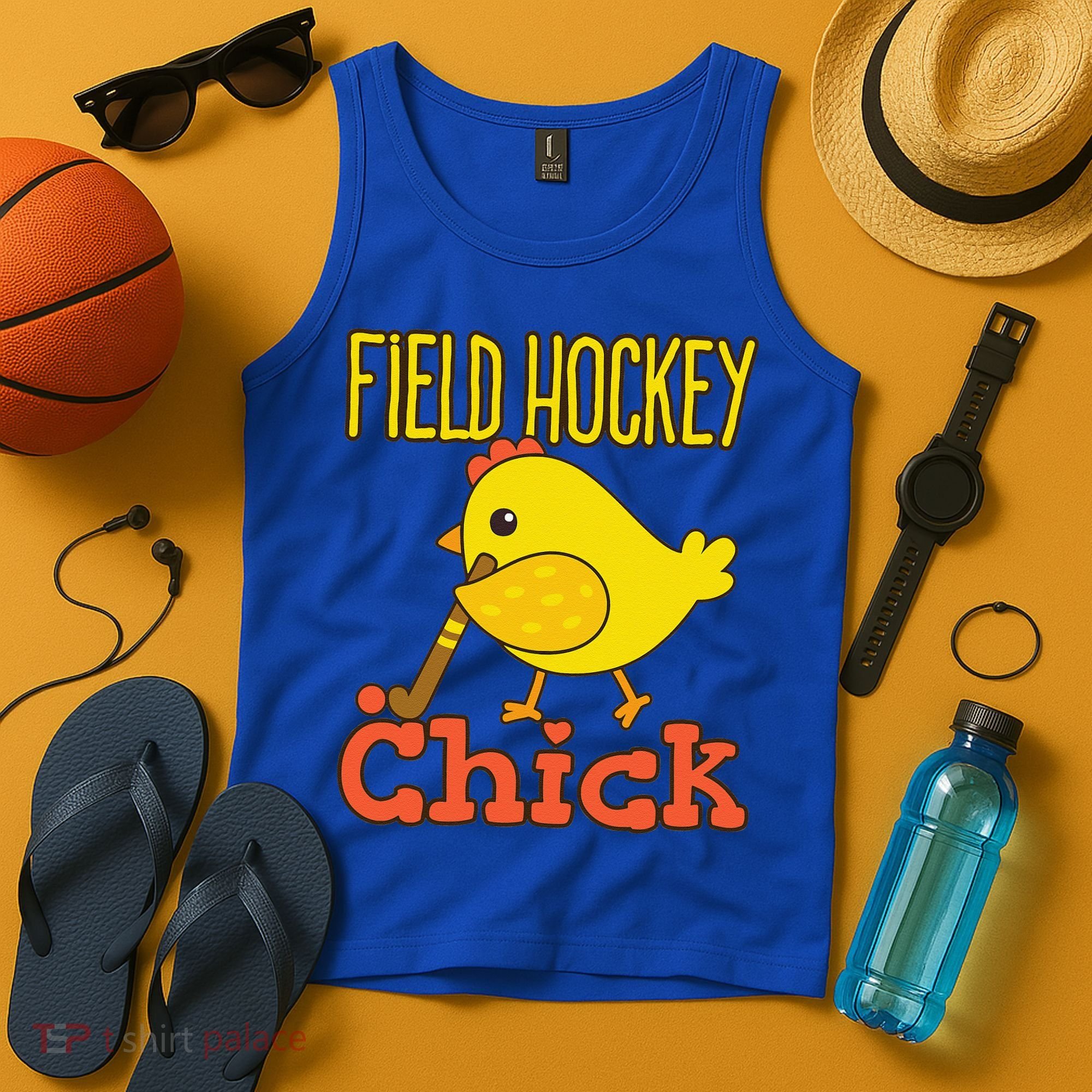 Chicks With Sticks Field Hockey Player Hockey Fan Tank Top