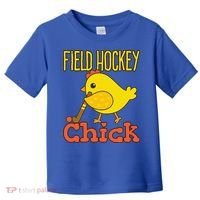 Chicks With Sticks Field Hockey Player Hockey Fan Toddler T-Shirt thumb 0