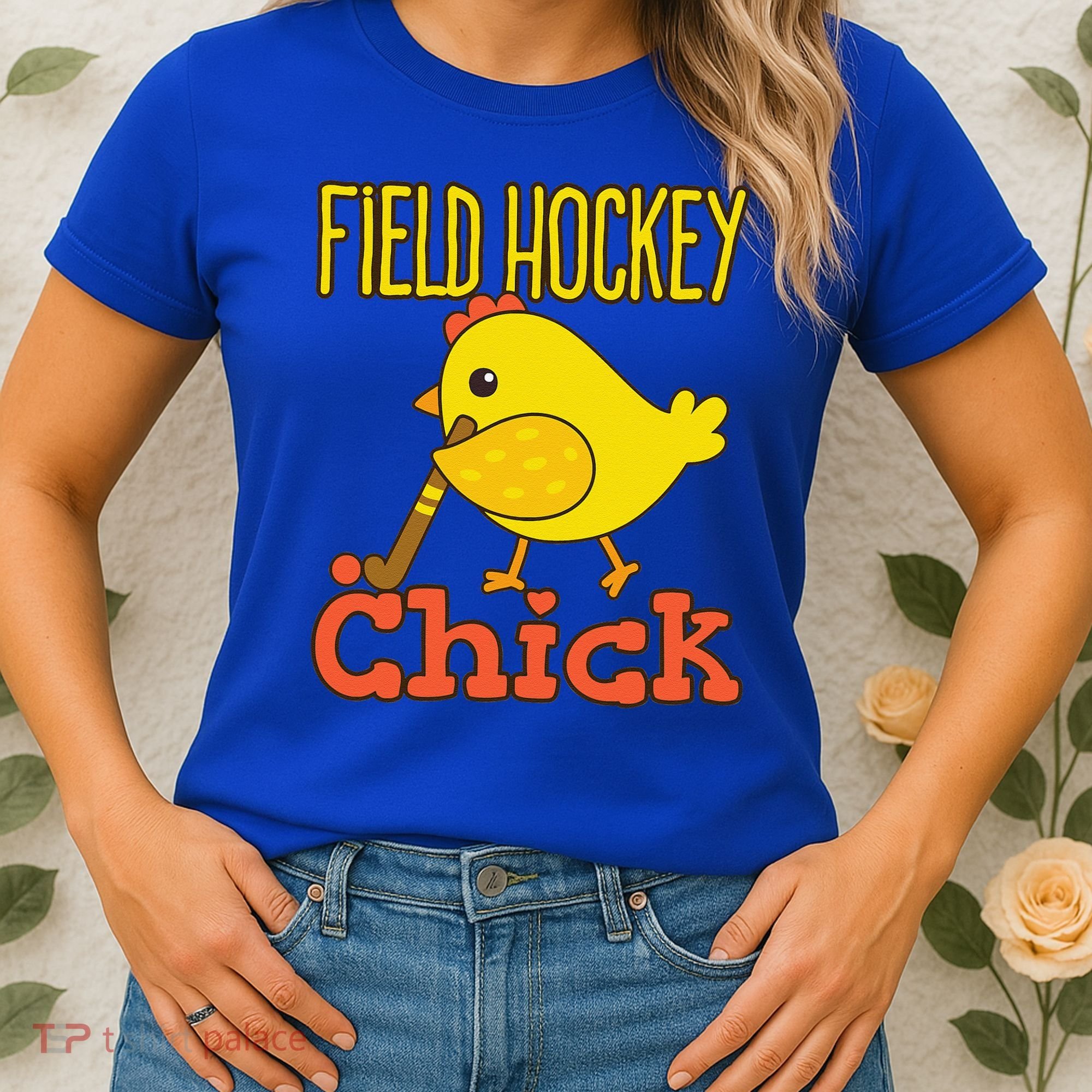 Chicks With Sticks Field Hockey Player Hockey Fan Women's T-Shirt