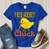 Chicks With Sticks Field Hockey Player Hockey Fan Women's T-Shirt thumb 3
