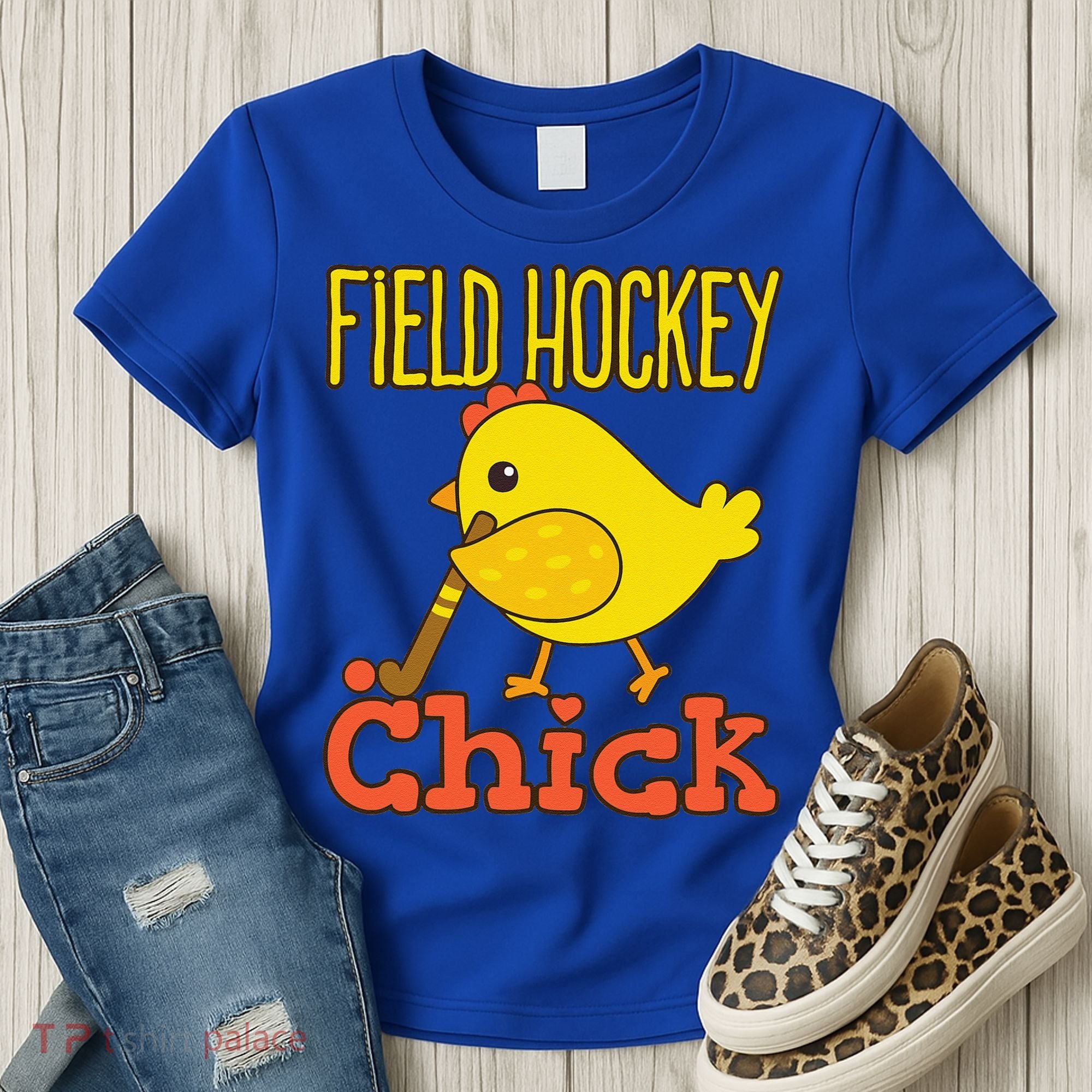 Chicks With Sticks Field Hockey Player Hockey Fan Women's T-Shirt