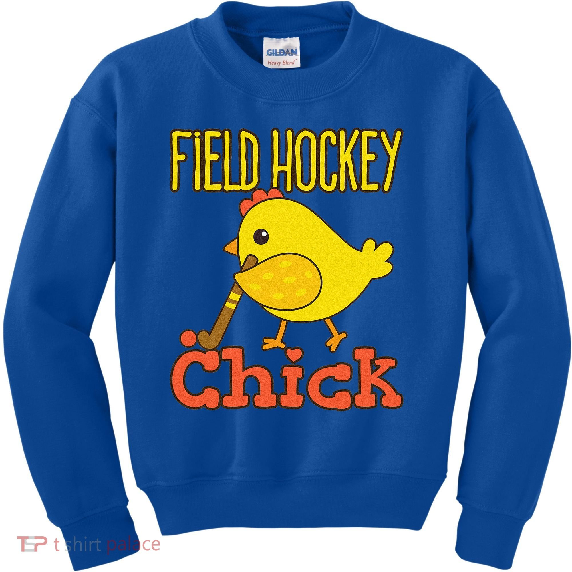 Chicks With Sticks Field Hockey Player Hockey Fan Kids Sweatshirt