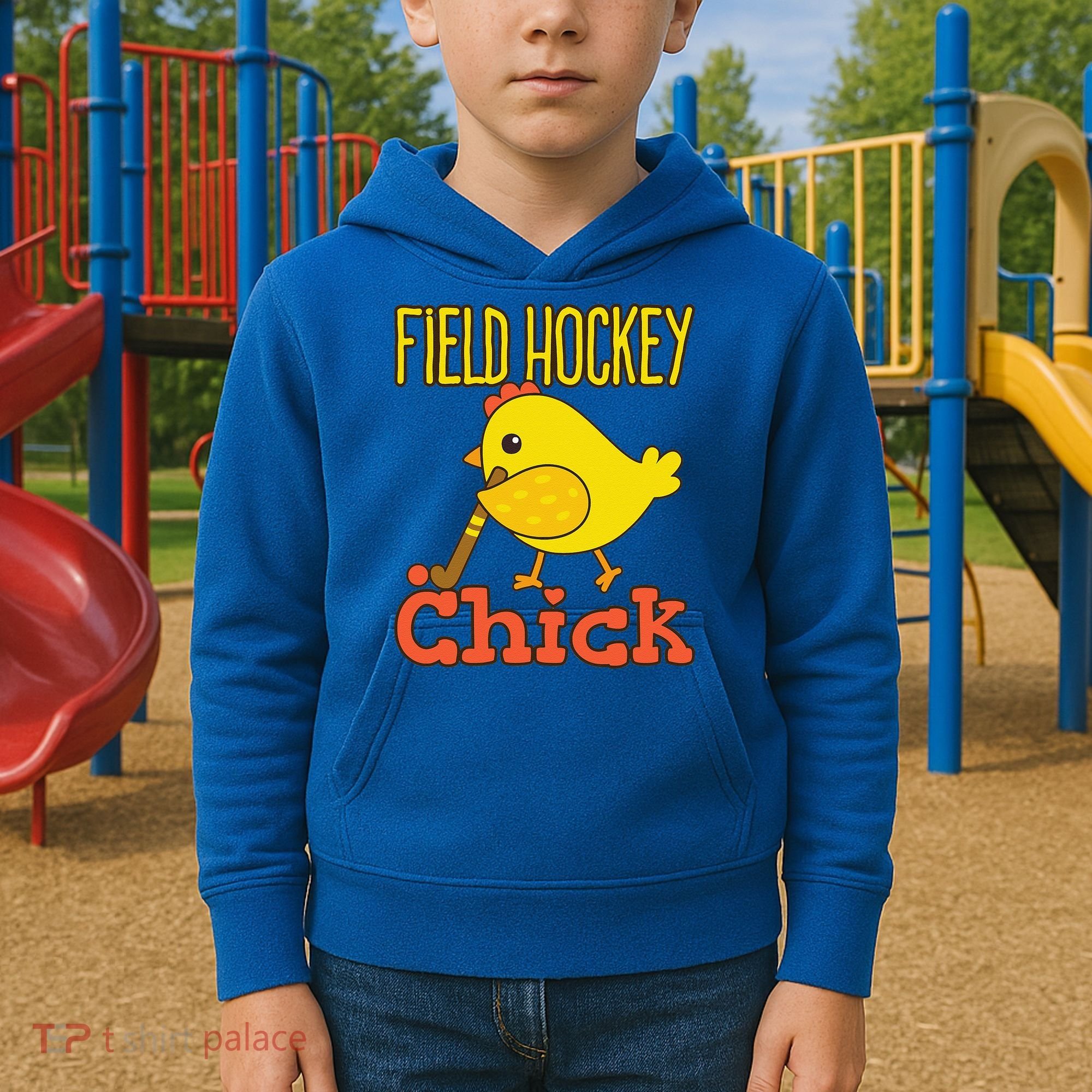 Chicks With Sticks Field Hockey Player Hockey Fan Kids Hoodie